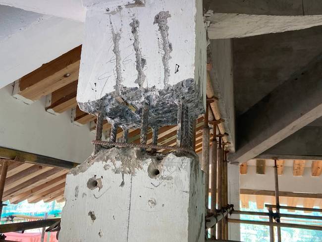 混凝土置换施工